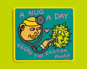 A Nug a Day Sticker