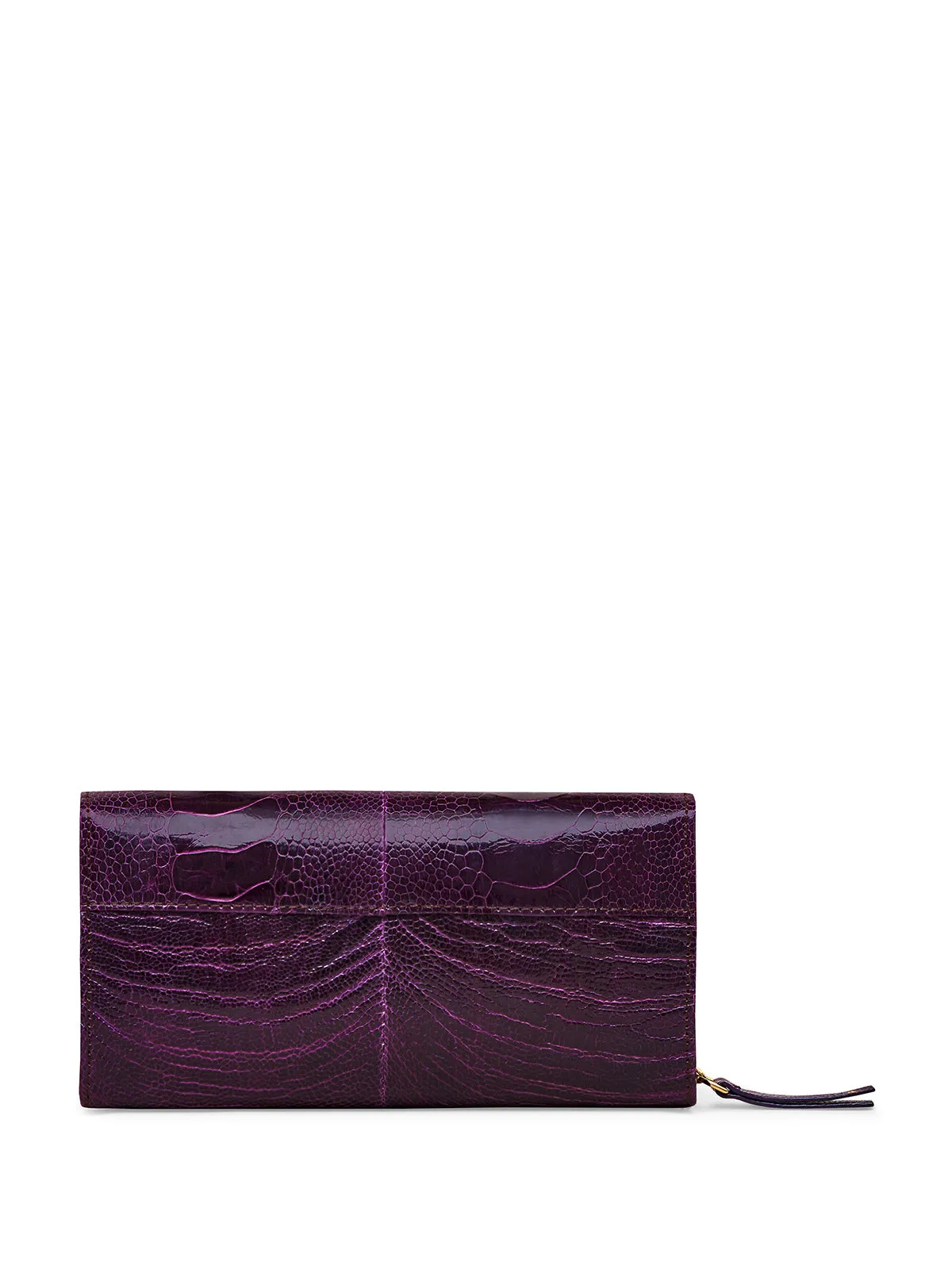 African Violet Zip Around Wallet