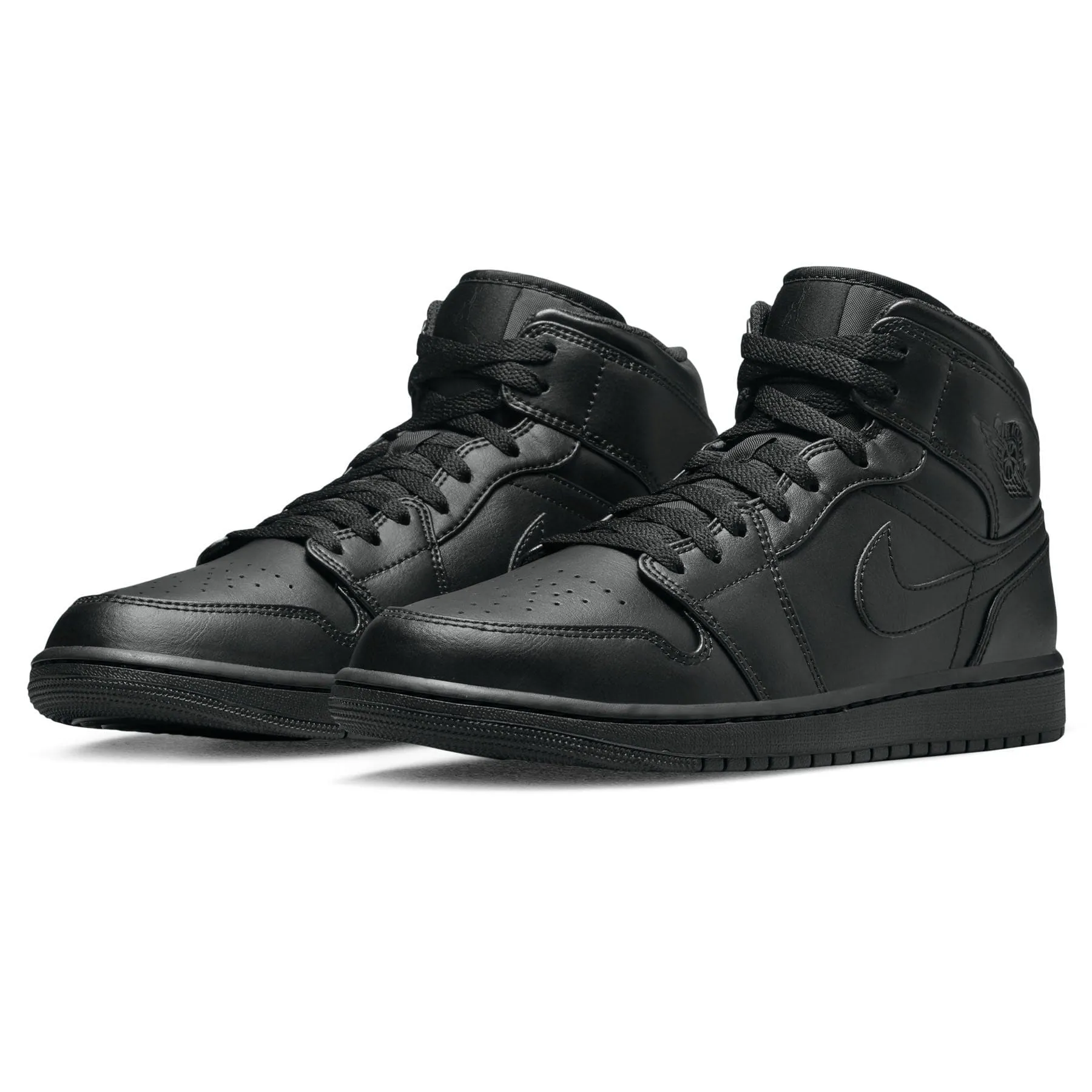 Air Jordan 1 Mid 'Triple Black' 2022