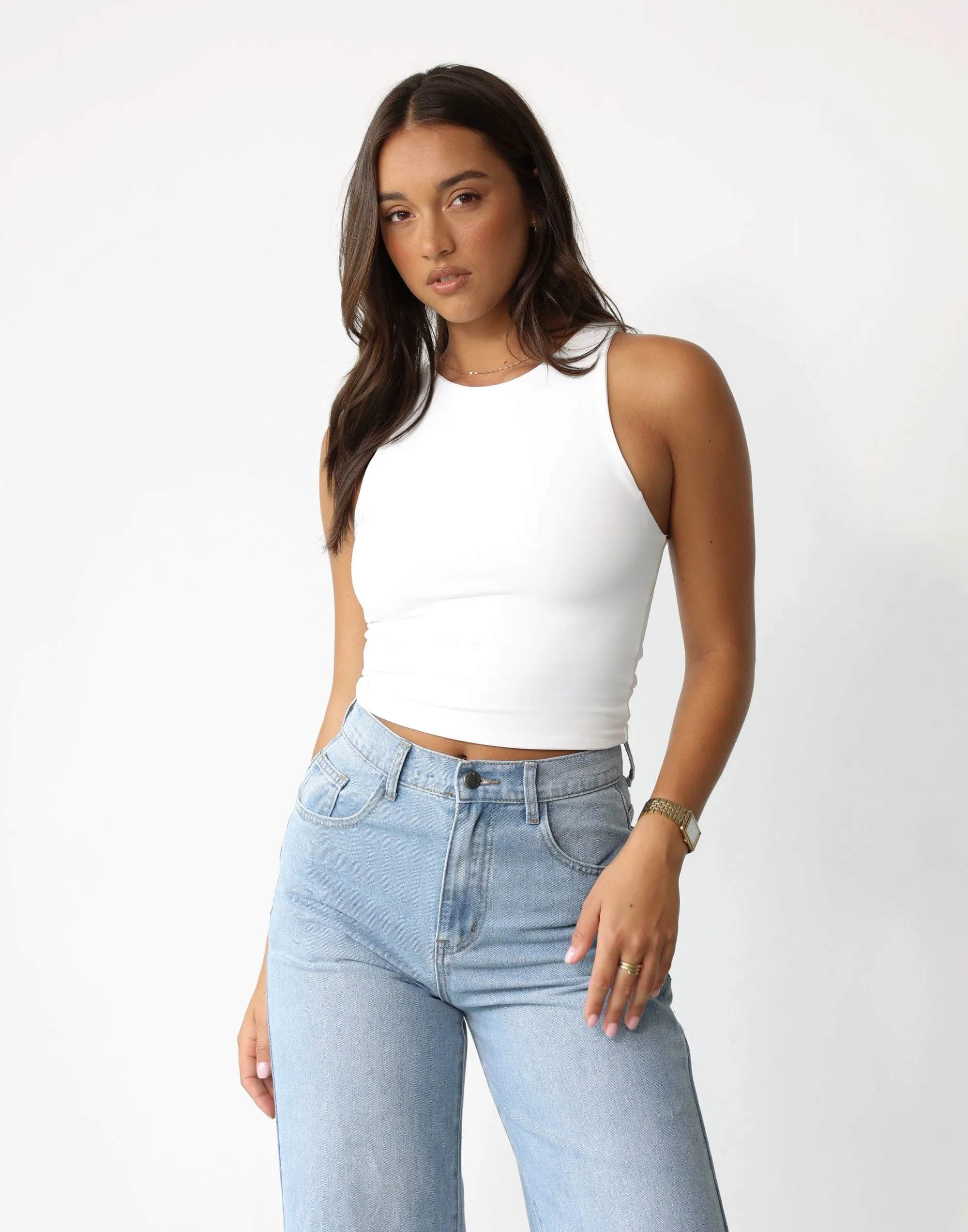 Alainn Top (White)