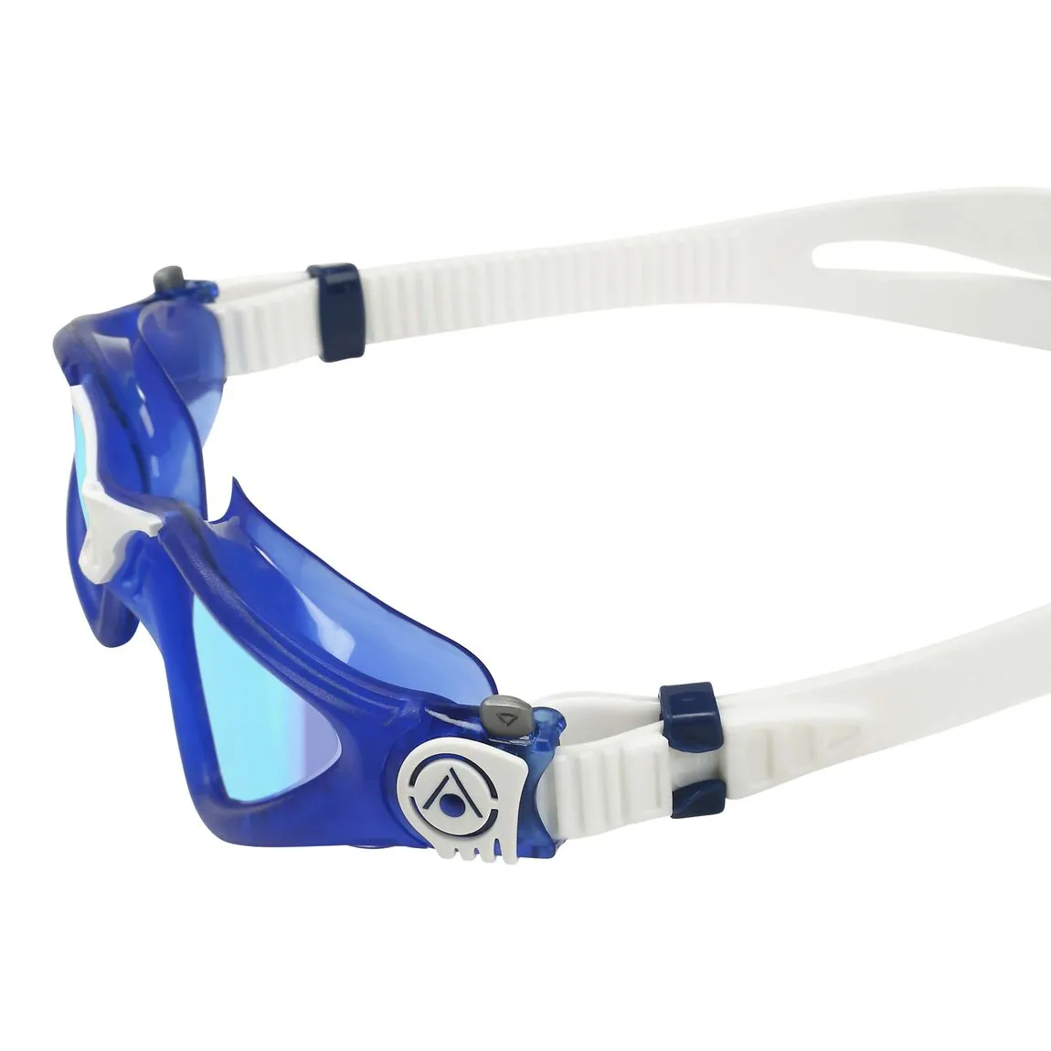 Aqua Sphere Kayenne Dark Blue/White : Blue Titanium Mirror