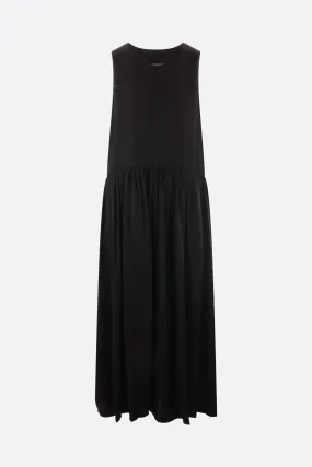 Ardal cupro oversized sleeveless dress