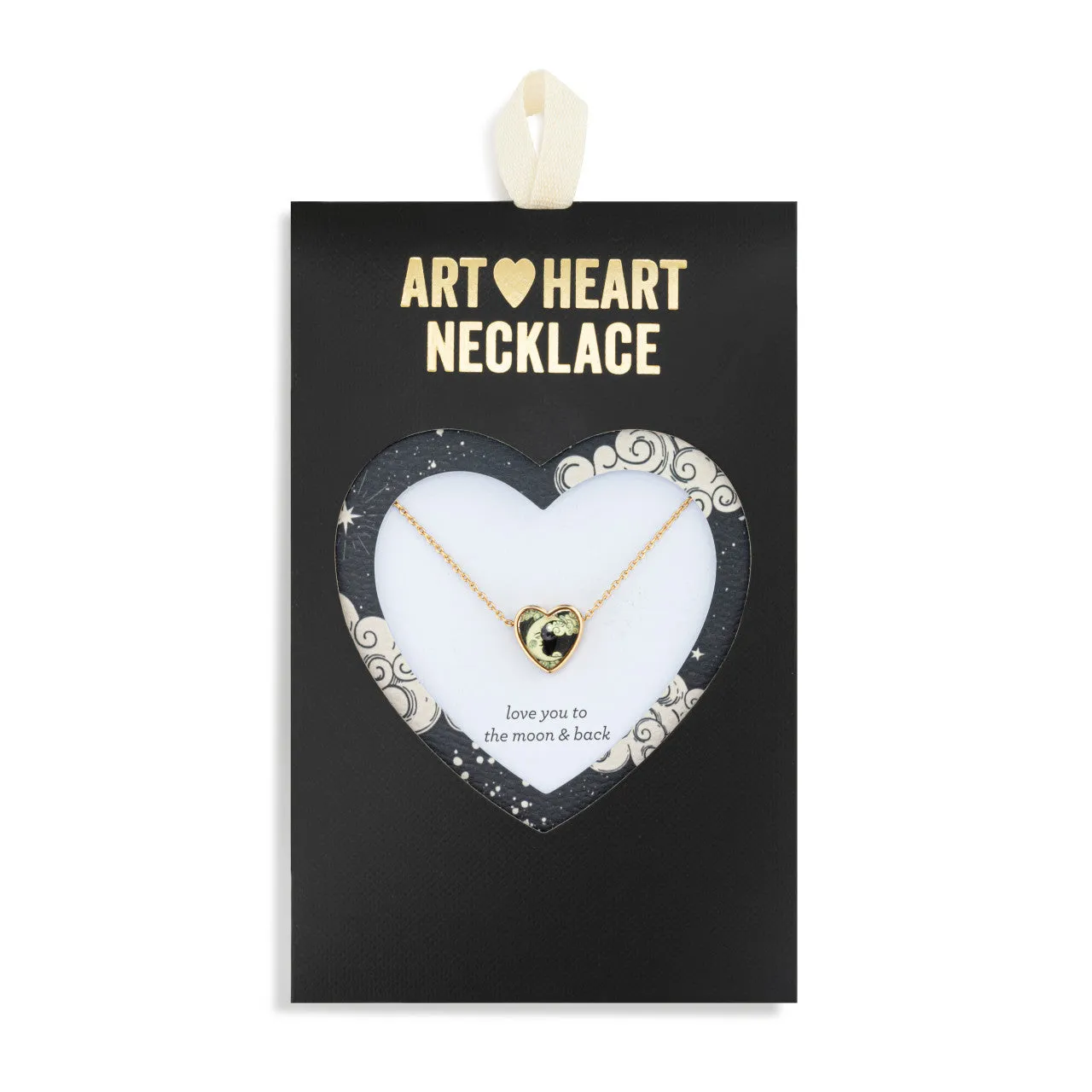 Art Heart Necklace