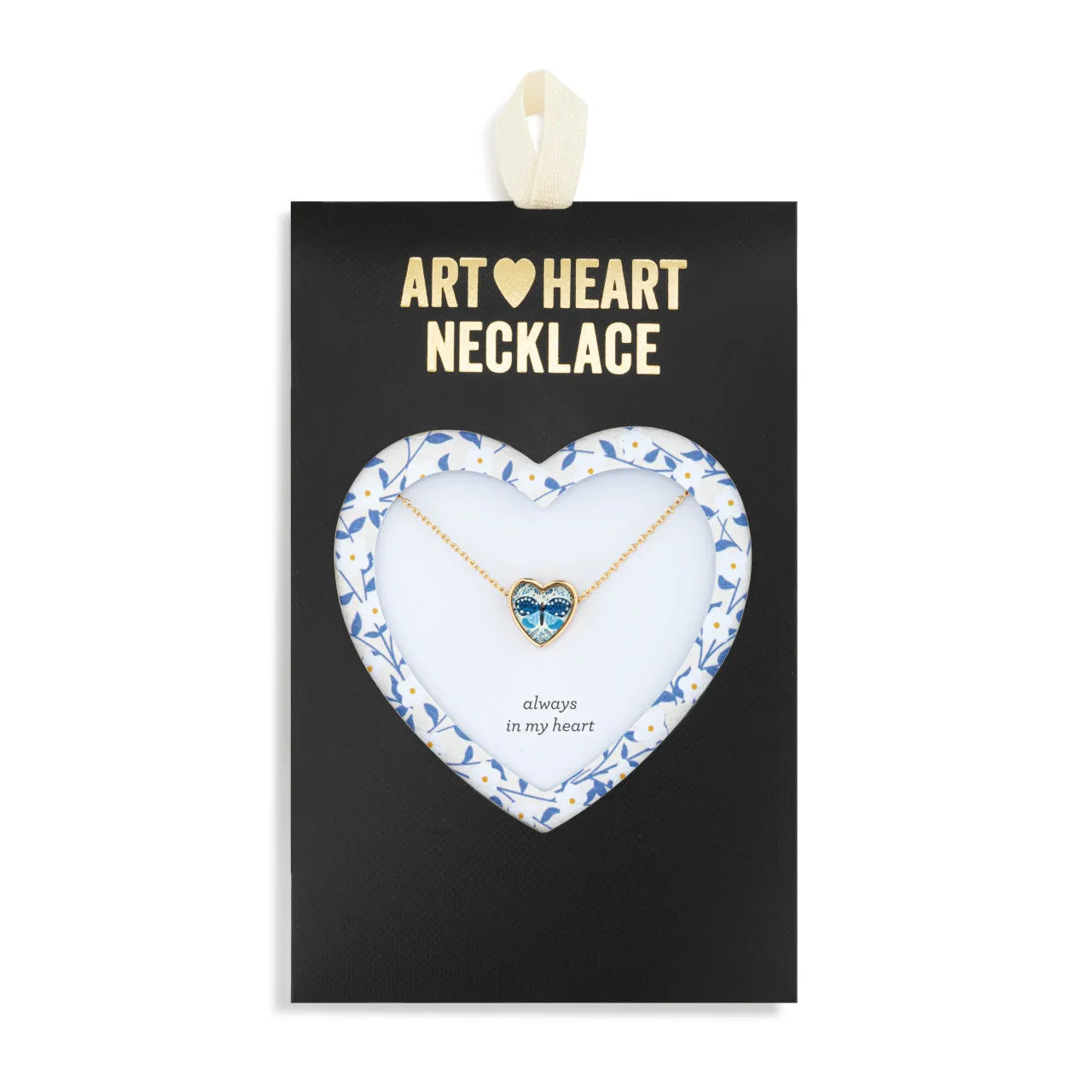 Art Heart Necklace