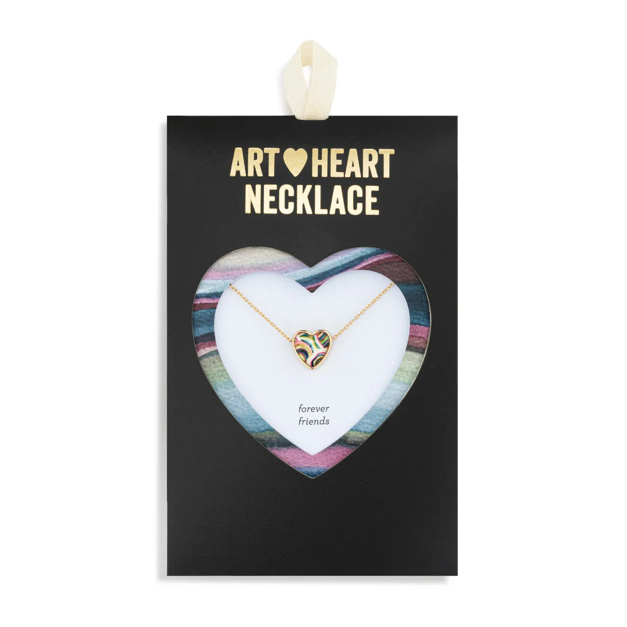 Art Heart Necklace