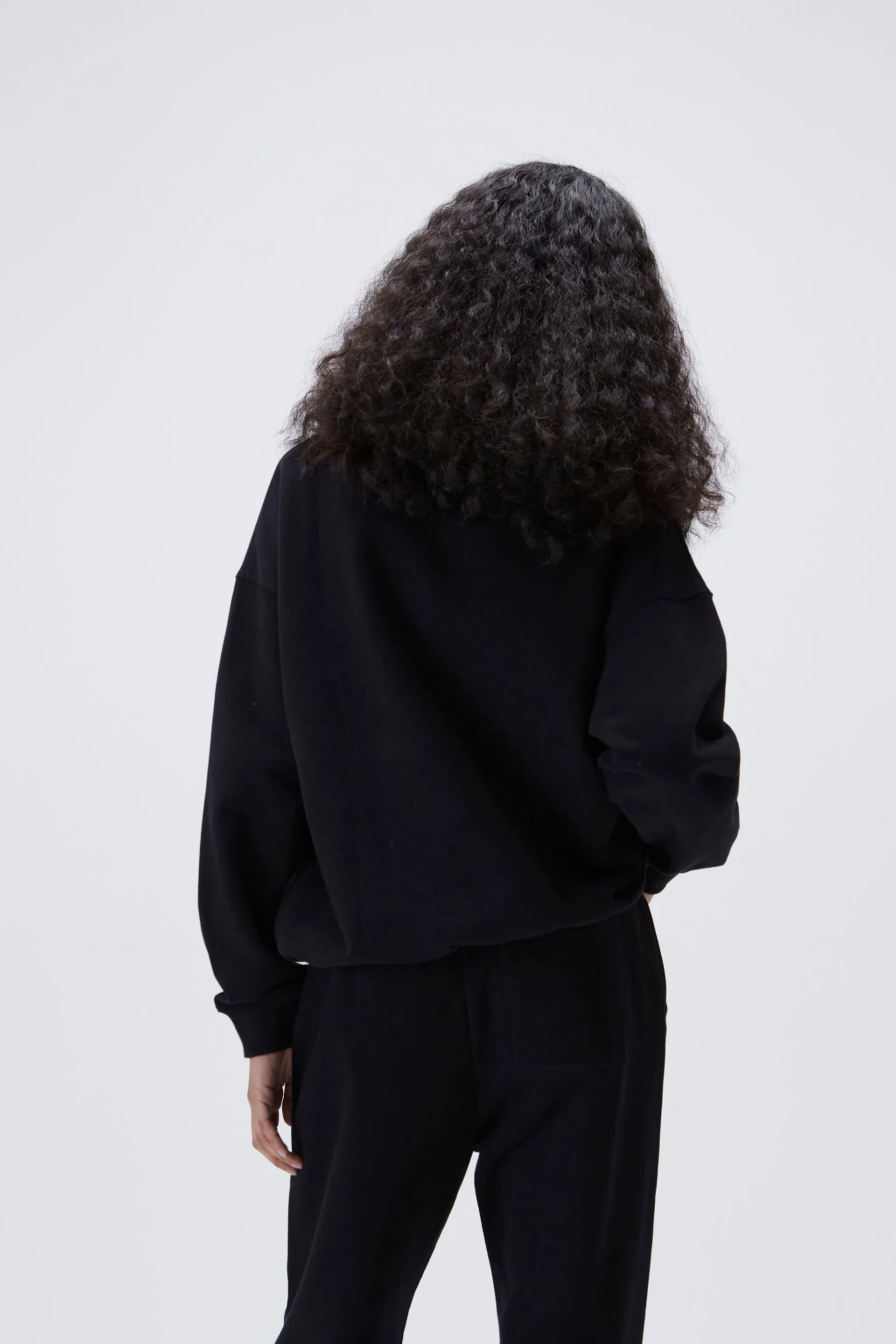 AS Oversized Sweatshirt - Black