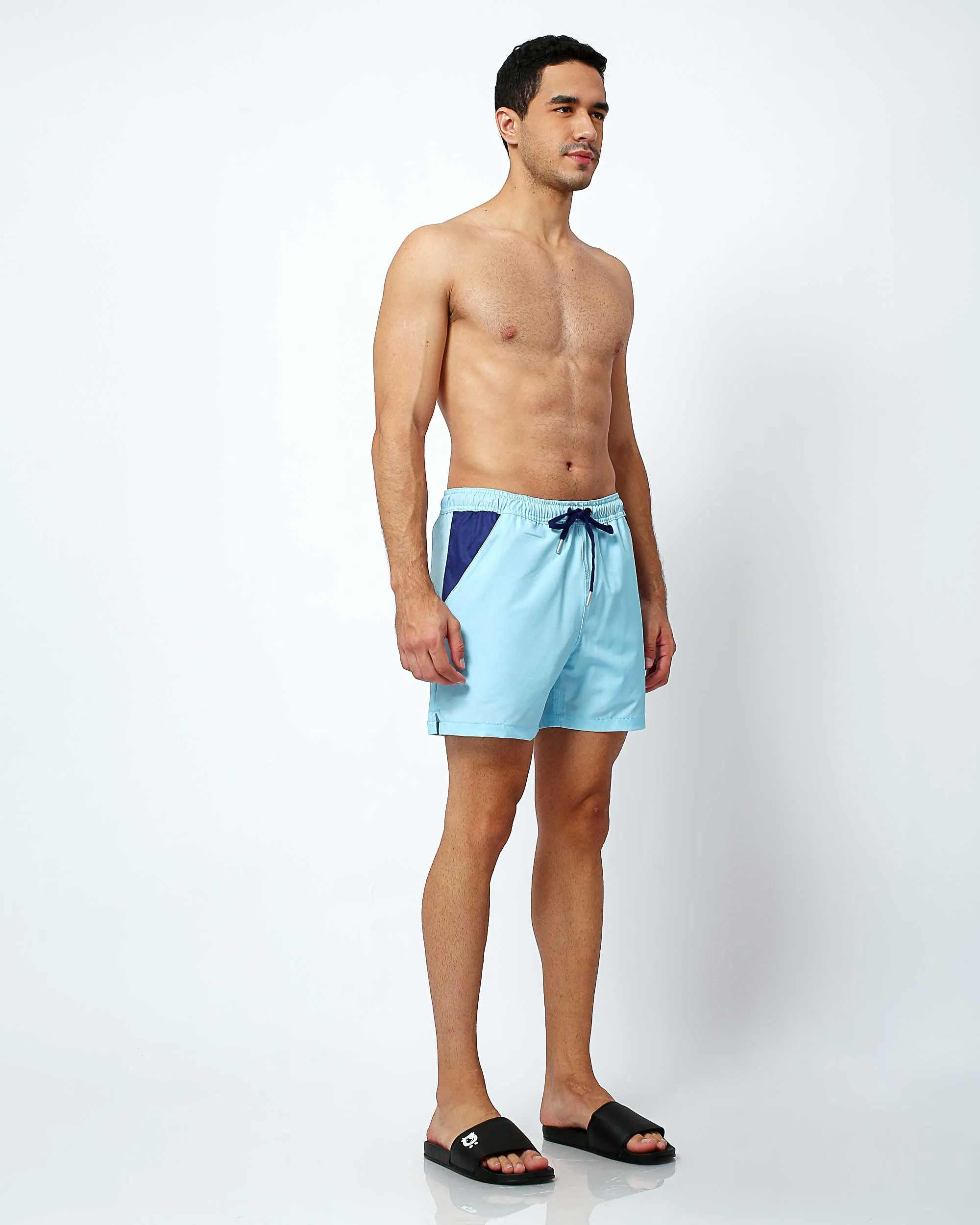 Baby Blue - Men's Swim Shorts