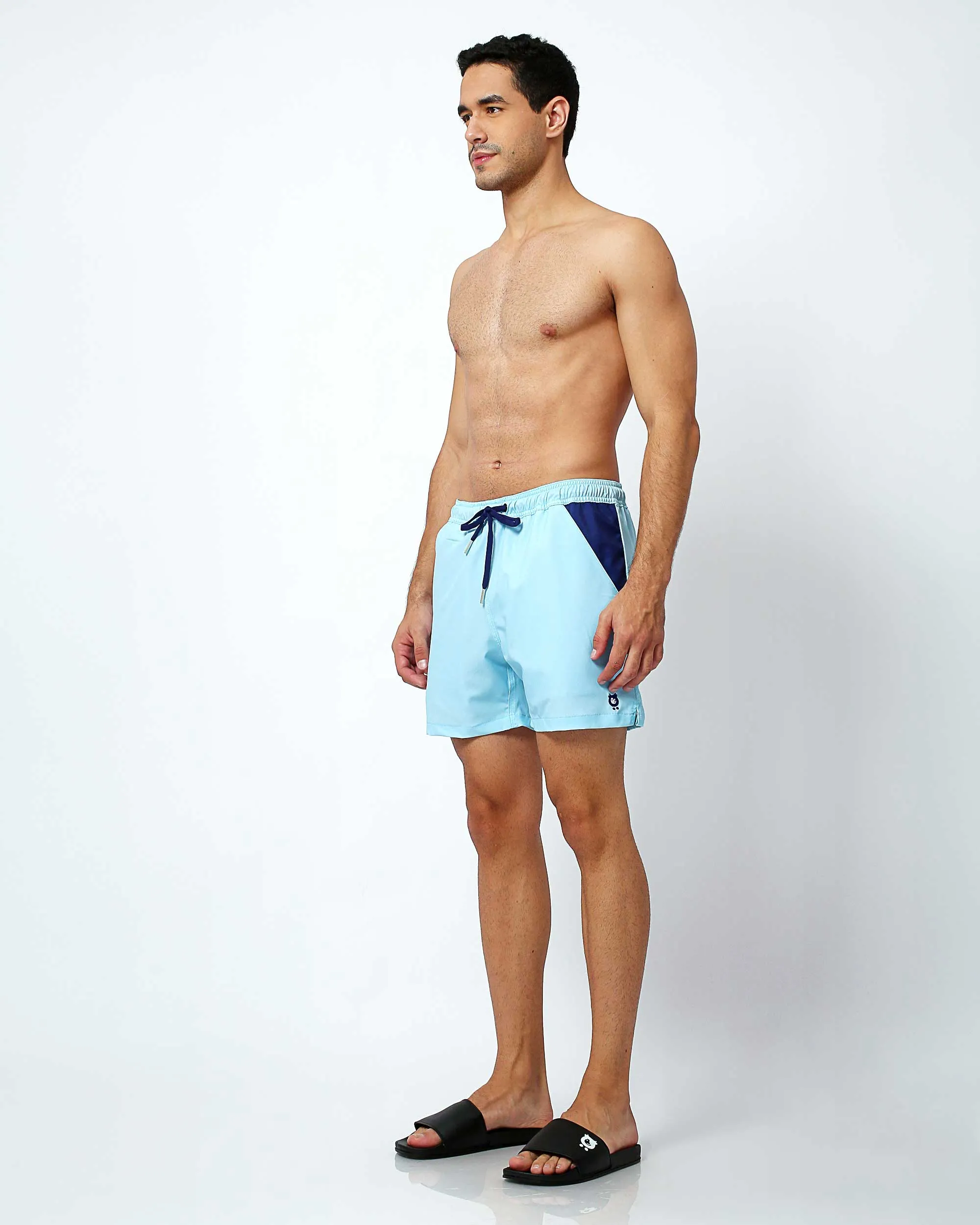 Baby Blue - Men's Swim Shorts