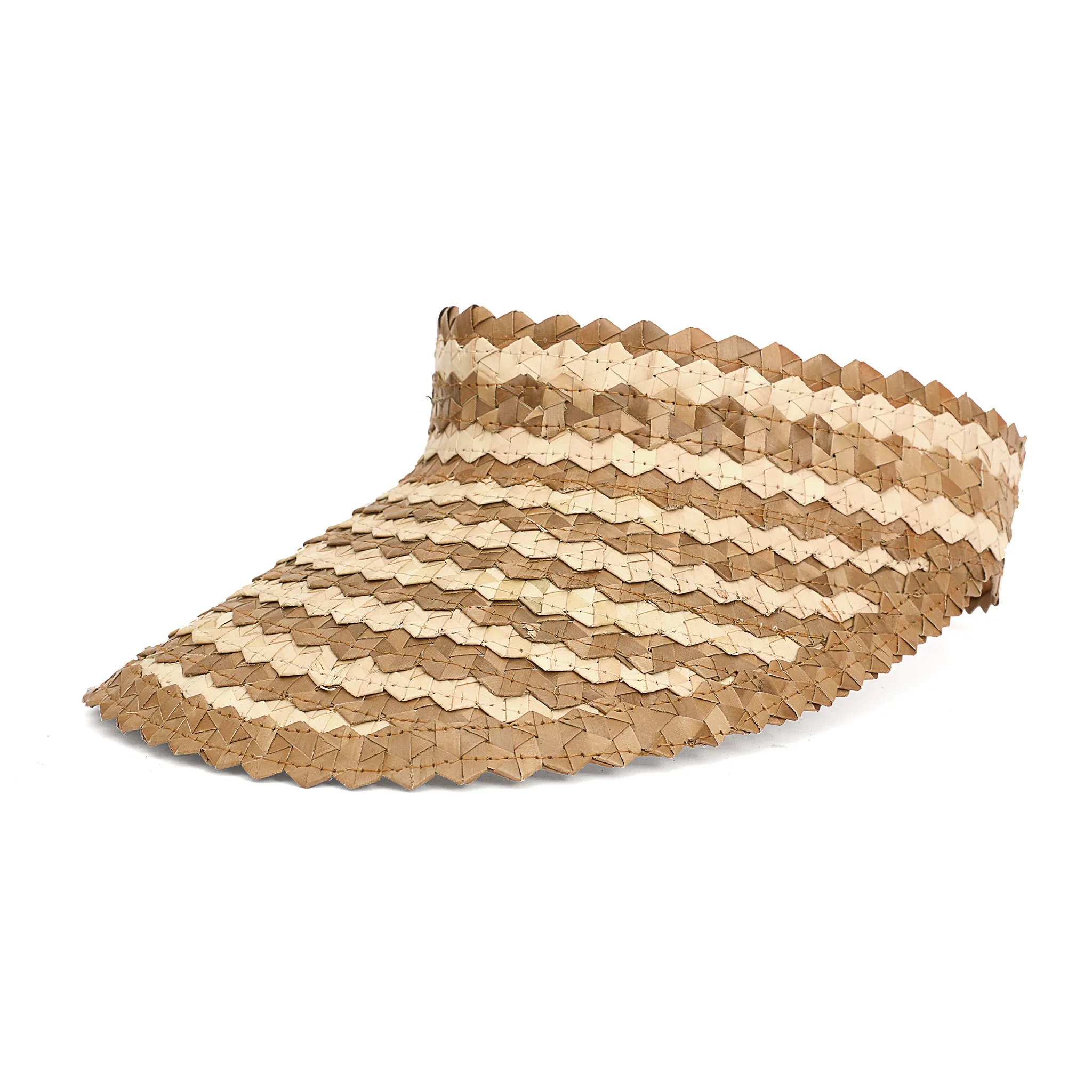 Baha Brown Island Hopper Sun Visor Hat