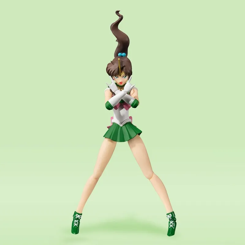 Bandai Sailor Moon Figure SHF Kino Makoto Jupiter Genuine Anime Figure High Quality