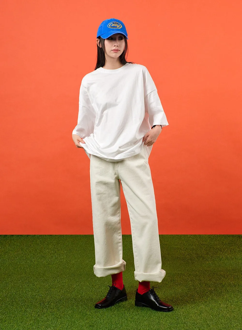 Basic Oversized T-Shirt OF406