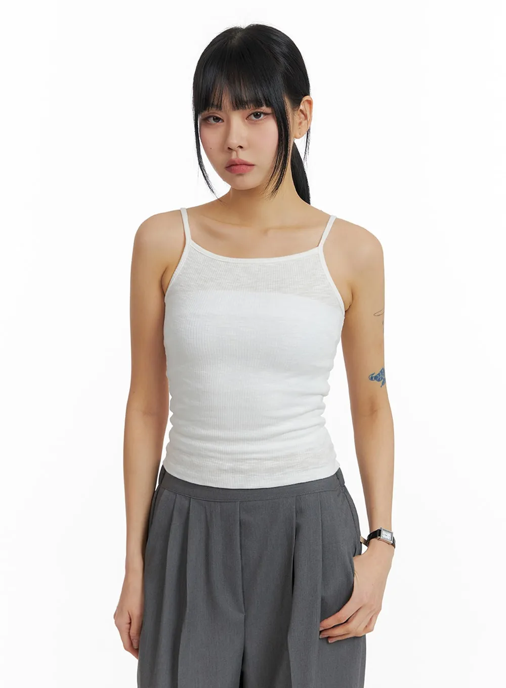 Basic Sleeveless Top IM414