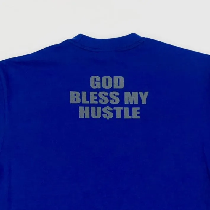 BILLIONAIRE God Bless My Hustle Graphic T-Shirt