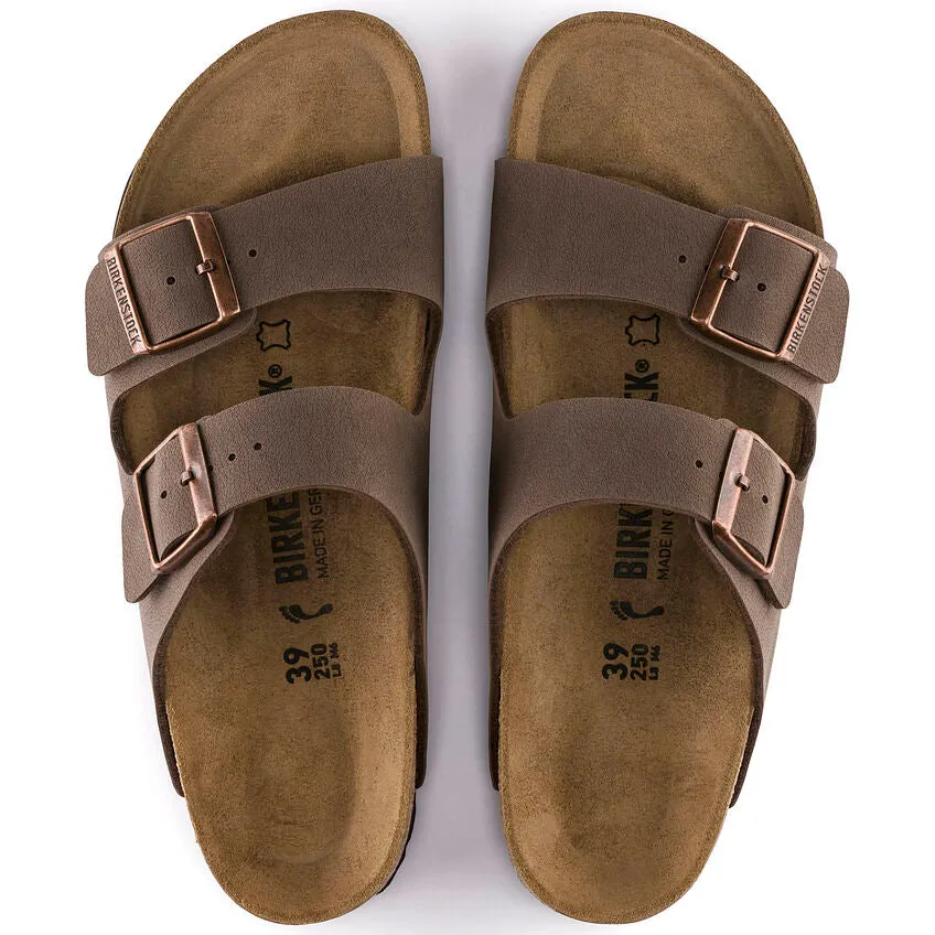 Birkenstock  UNISEX Arizona Birkibuc (Mocha)