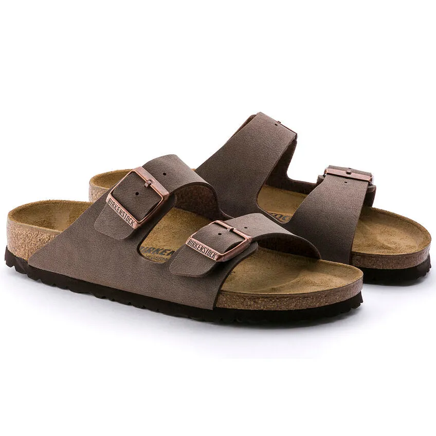 Birkenstock  UNISEX Arizona Birkibuc (Mocha)