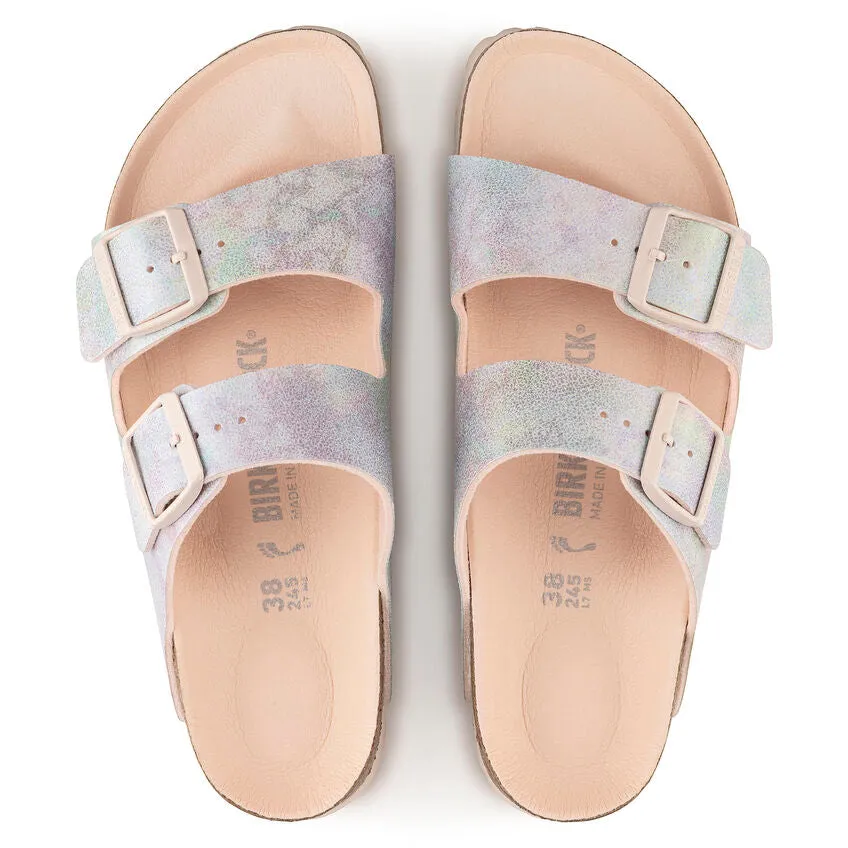 Birkenstock Women's Arizona Vegan Microfiber (Light Rose - Narrow Fit)