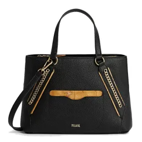 Borsa Donna a Mano con Tracolla 1A Classe Alviero Martini linea Madison Nero GV55