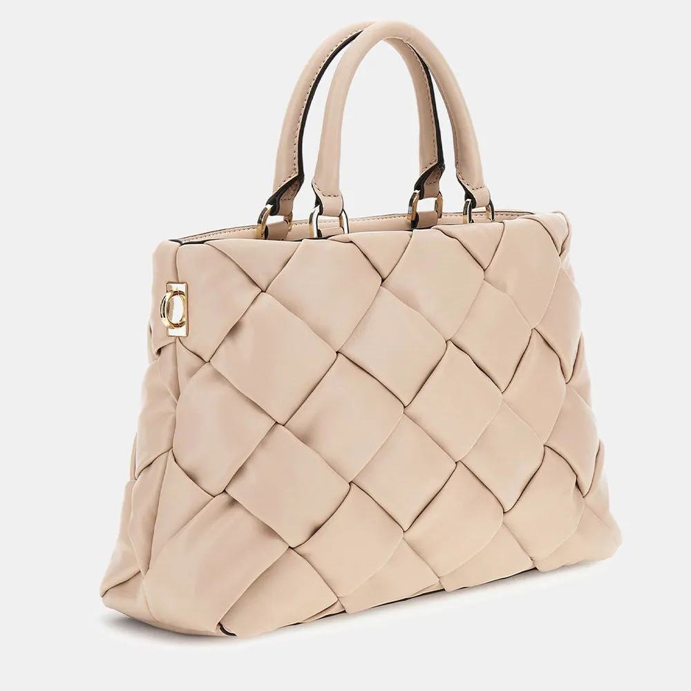 Borsa Donna a Mano con Tracolla GUESS Linea Zaina colore Stone