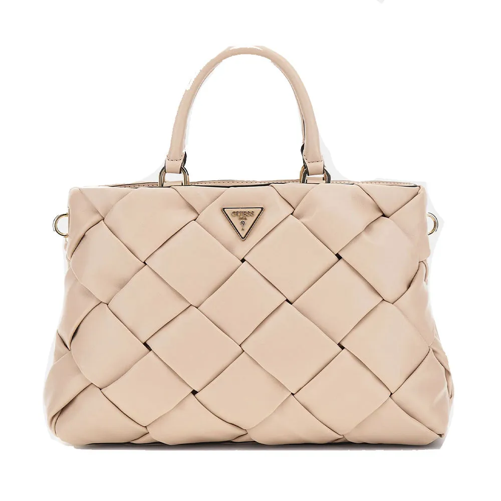 Borsa Donna a Mano con Tracolla GUESS Linea Zaina colore Stone