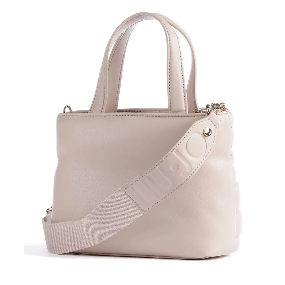 Borsa Donna a Mano LIU JO Better Trapuntata Meg Rose con Charm