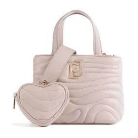 Borsa Donna a Mano LIU JO Better Trapuntata Meg Rose con Charm