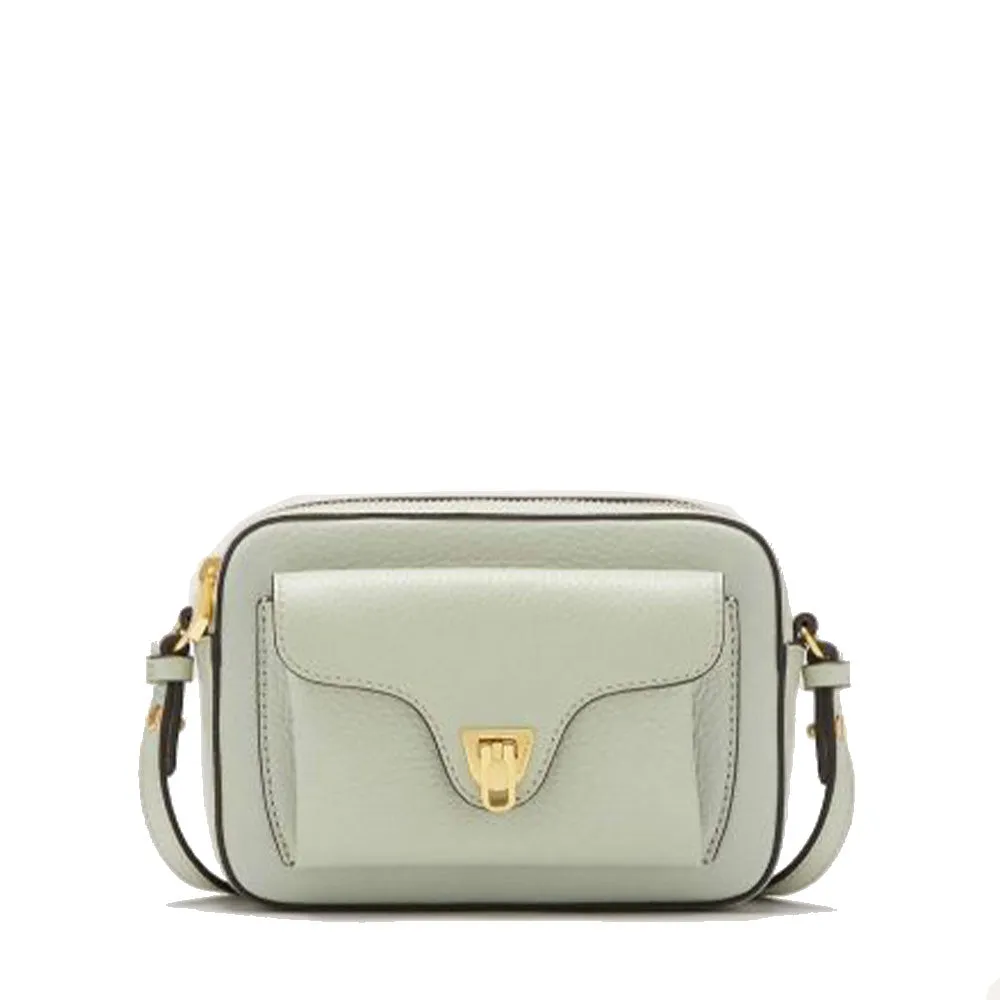 Borsa Donna a Tracolla COCCINELLE in Pelle Celadon Green linea Beat Soft Mini