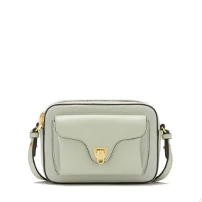 Borsa Donna a Tracolla COCCINELLE in Pelle Celadon Green linea Beat Soft Mini