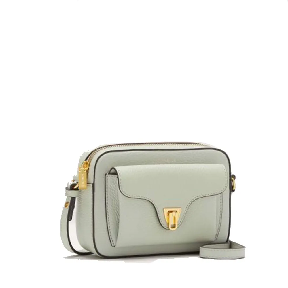 Borsa Donna a Tracolla COCCINELLE in Pelle Celadon Green linea Beat Soft Mini