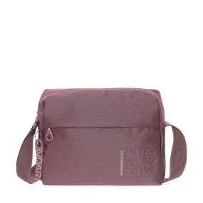 Borsa Donna a Tracolla Mandarina Duck in Tessuto colore Windsor Wine Linea MD20 Chiusa con Zip