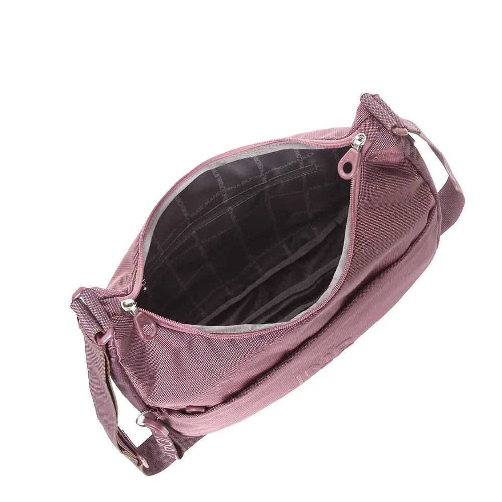 Borsa Donna a Tracolla Mandarina Duck in Tessuto colore Windsor Wine Linea MD20 - P10QMT27