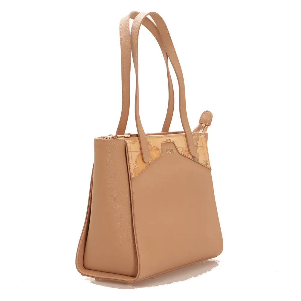 Borsa Donna Shopping Media 1A Classe Alviero Martini linea Glam City color Nude GV70