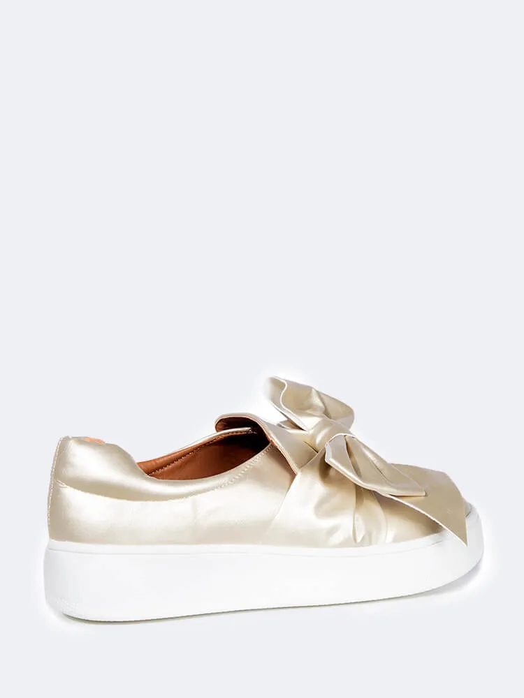 Bow Slip On Sneakers