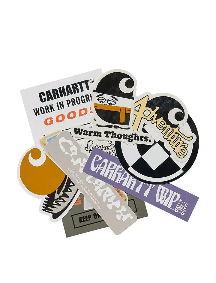 Carhartt WIP Sticker Bag (10 pack) Multicolour