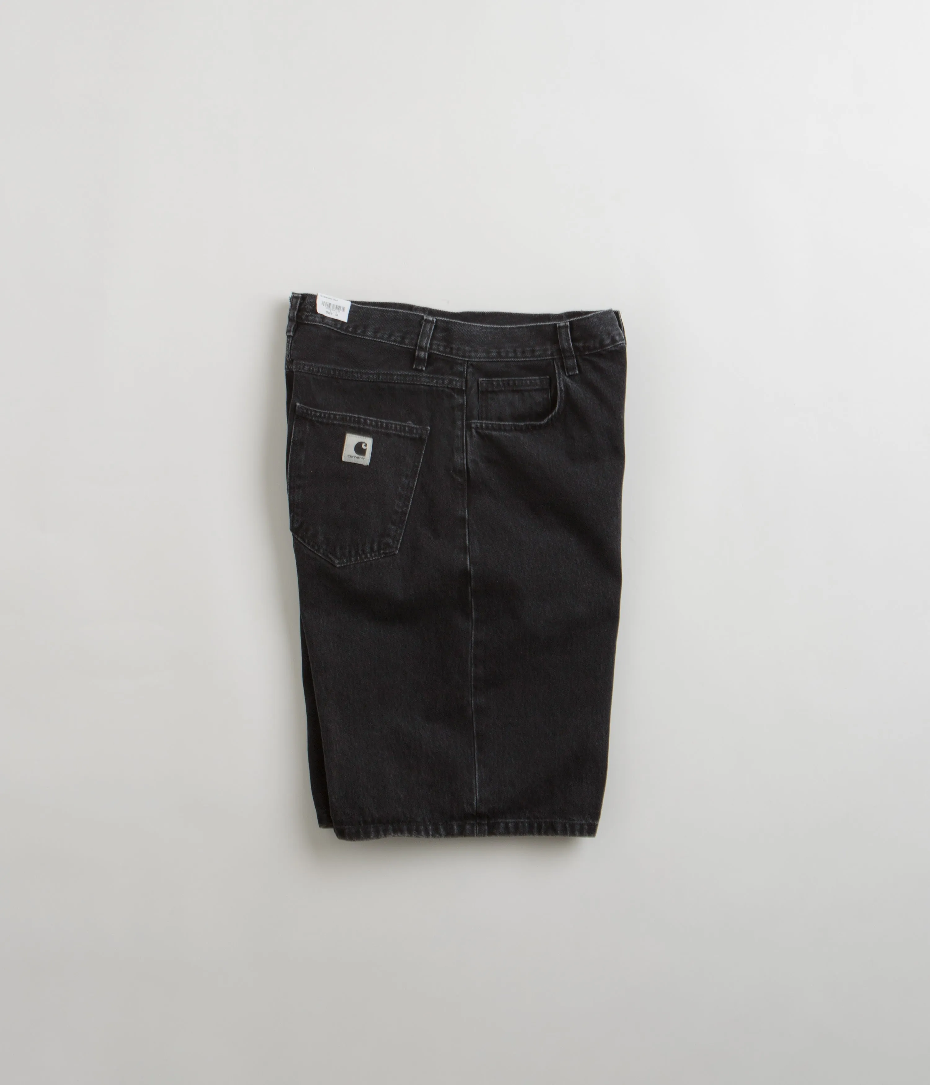 Carhartt Womens Brandon Shorts - Black Stone Washed