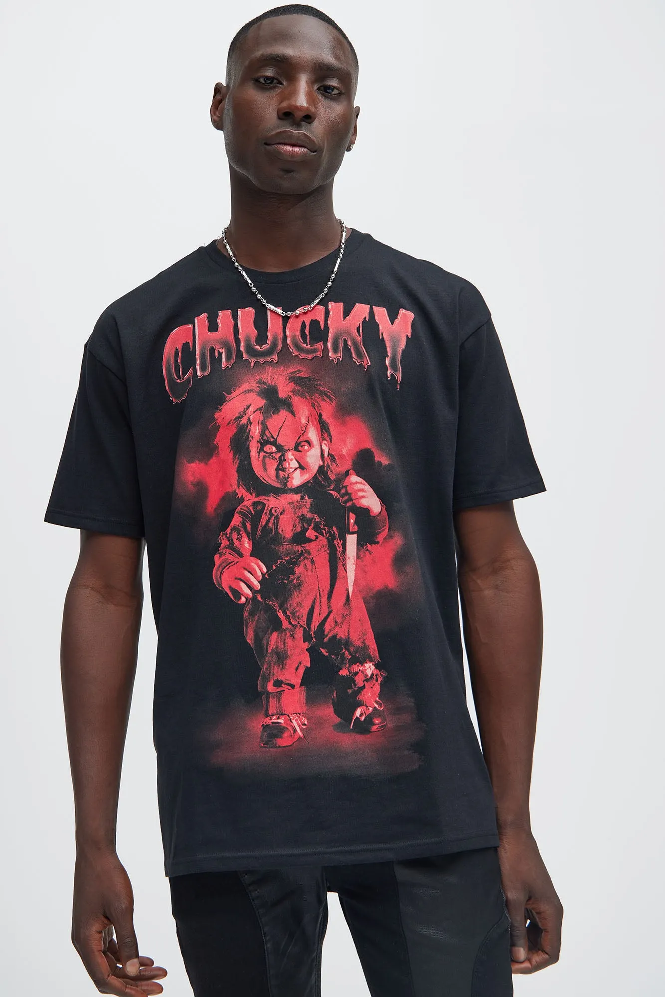 Chuck Get Me My Knife Short Sleeve Tee - Black