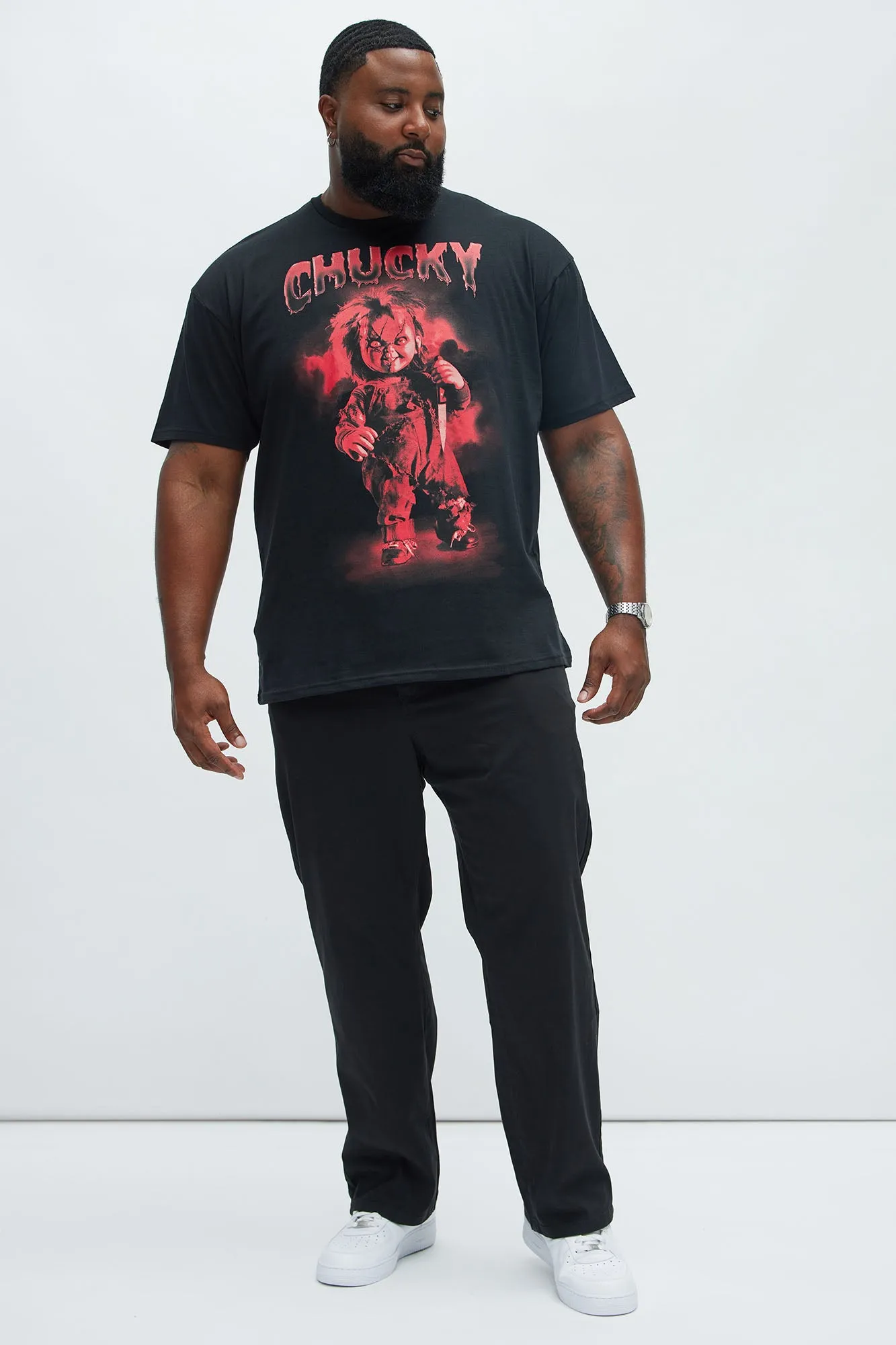 Chuck Get Me My Knife Short Sleeve Tee - Black