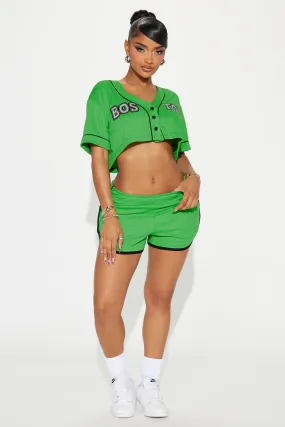 City Girl Short Set - Green