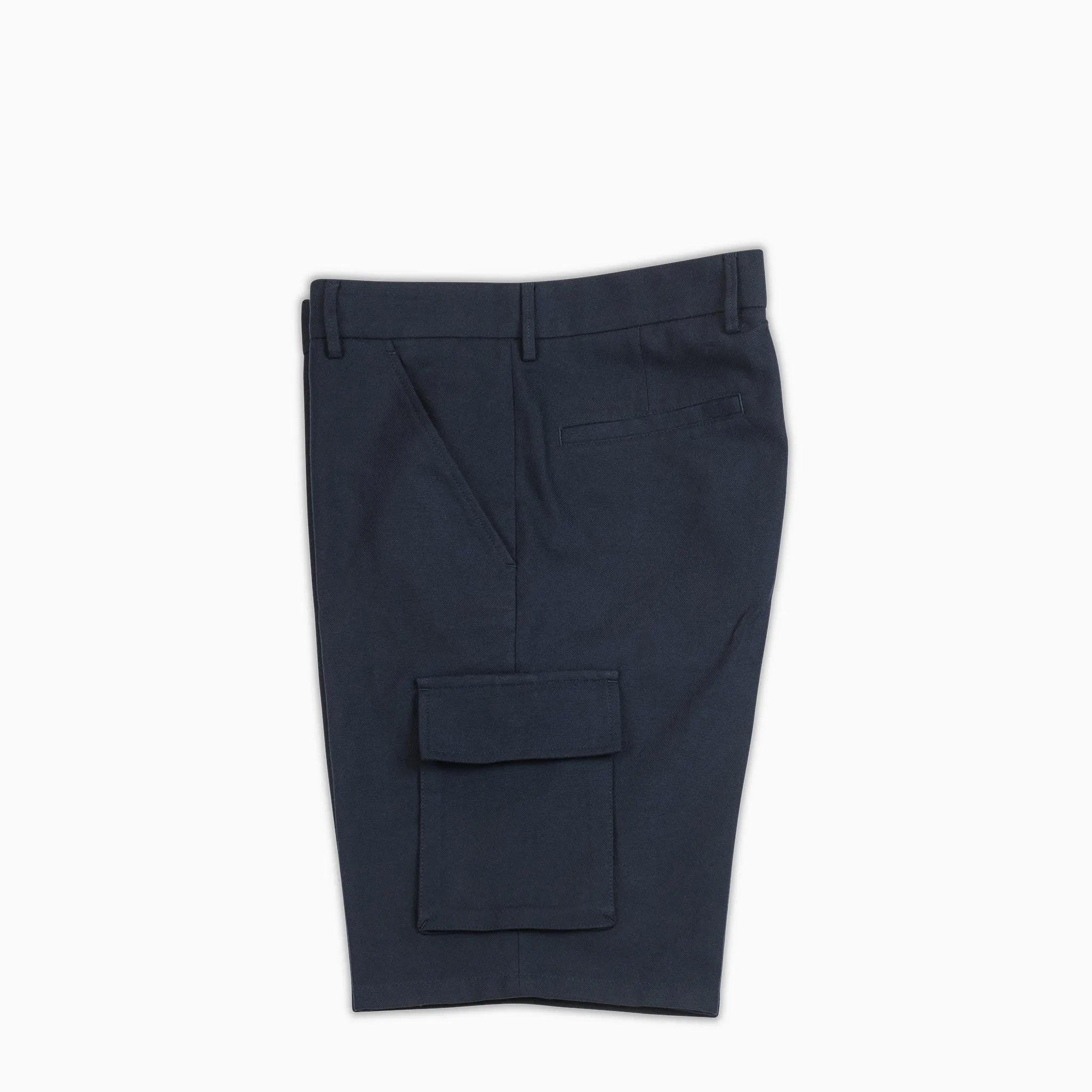 Cleman Cargo Short Soft Panama (dark blue)