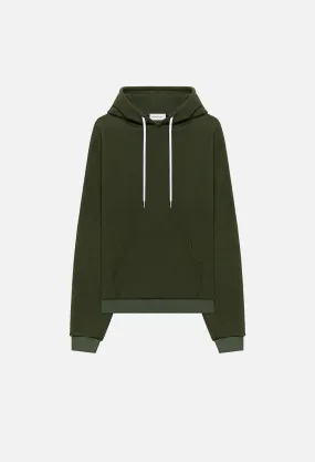 Corduroy Beach Hoodie / Olive