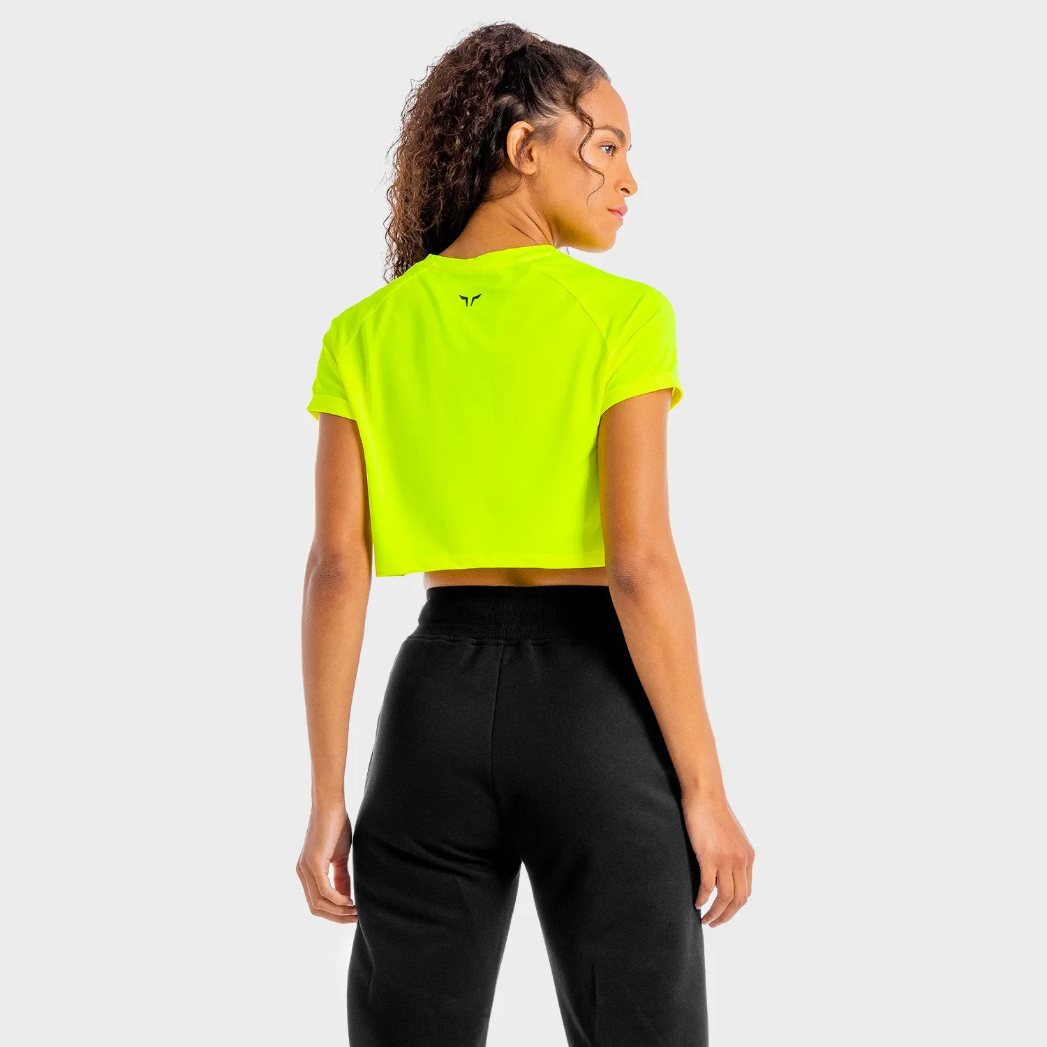 Core Crop Tee - Neon