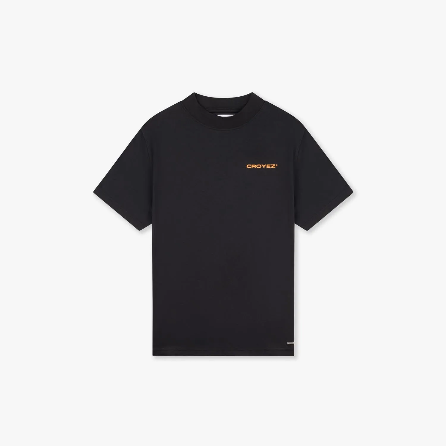 CROYEZ FAMILY OWNED BUSINESS T-SHIRT - BLACK/ORANGE