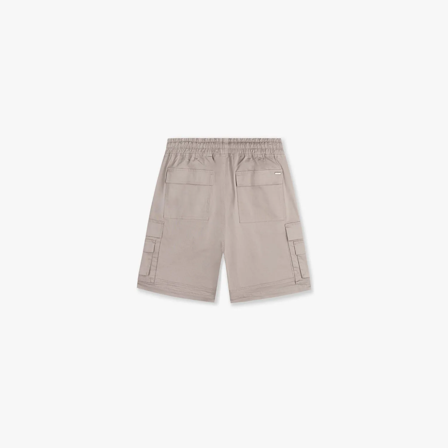 CROYEZ PARACHUTE CARGO SHORTS - MUSHROOM