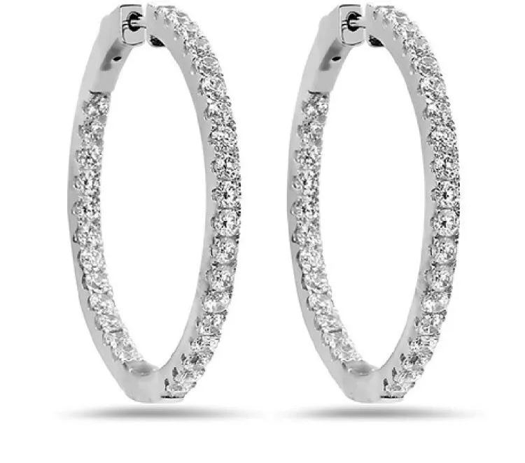 Crystal Hoops