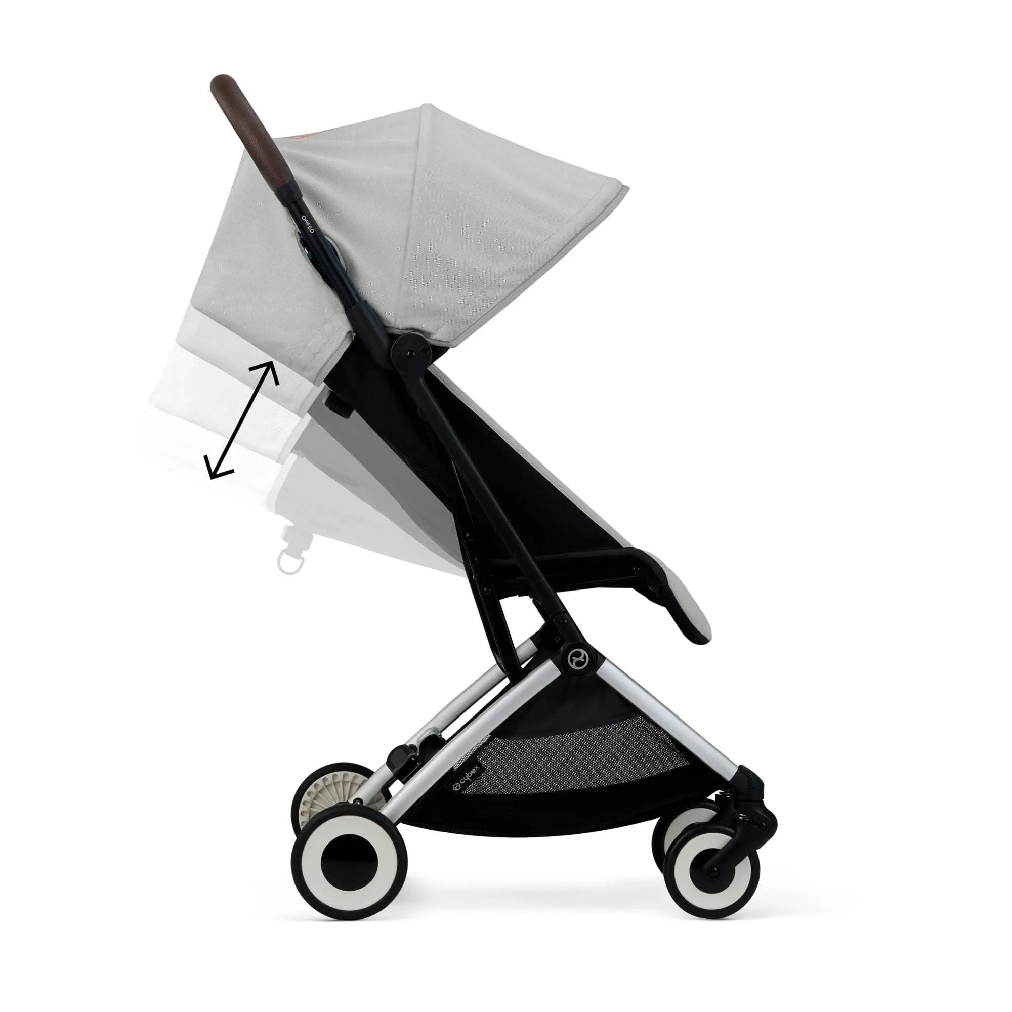 Cybex Orfeo Compact Stroller inc Raincover - Lava Grey