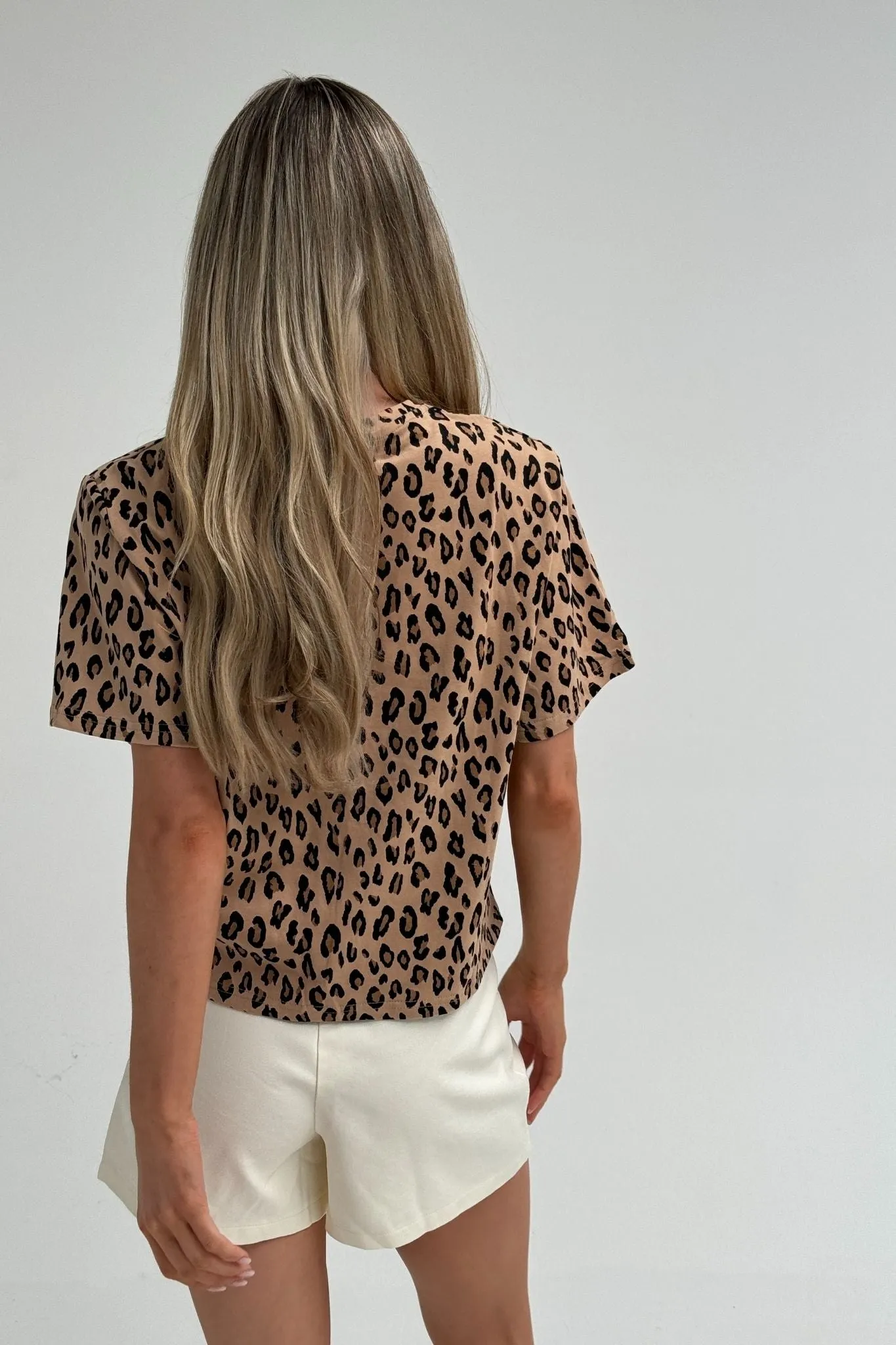 Daisy T-Shirt In Leopard Print