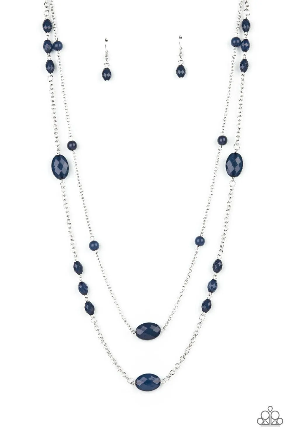 Day Trip Delights Blue Necklace - Paparazzi Accessories