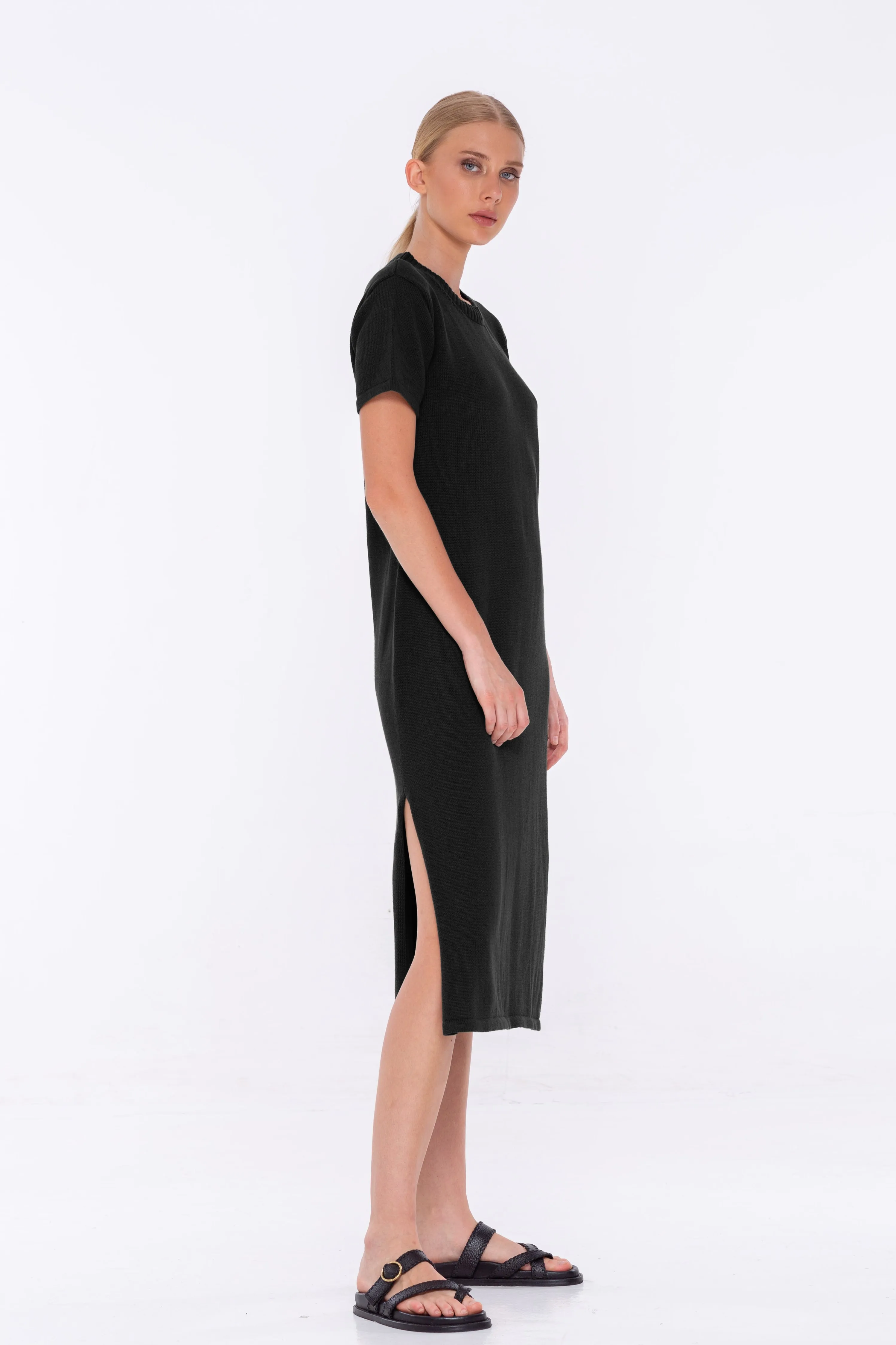 Devoted Tee Dress - Black