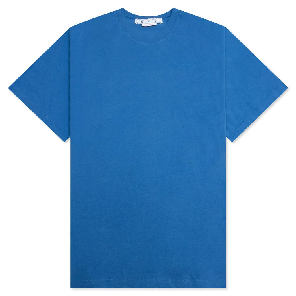 Diag Tab Over S/S Tee - Peacock