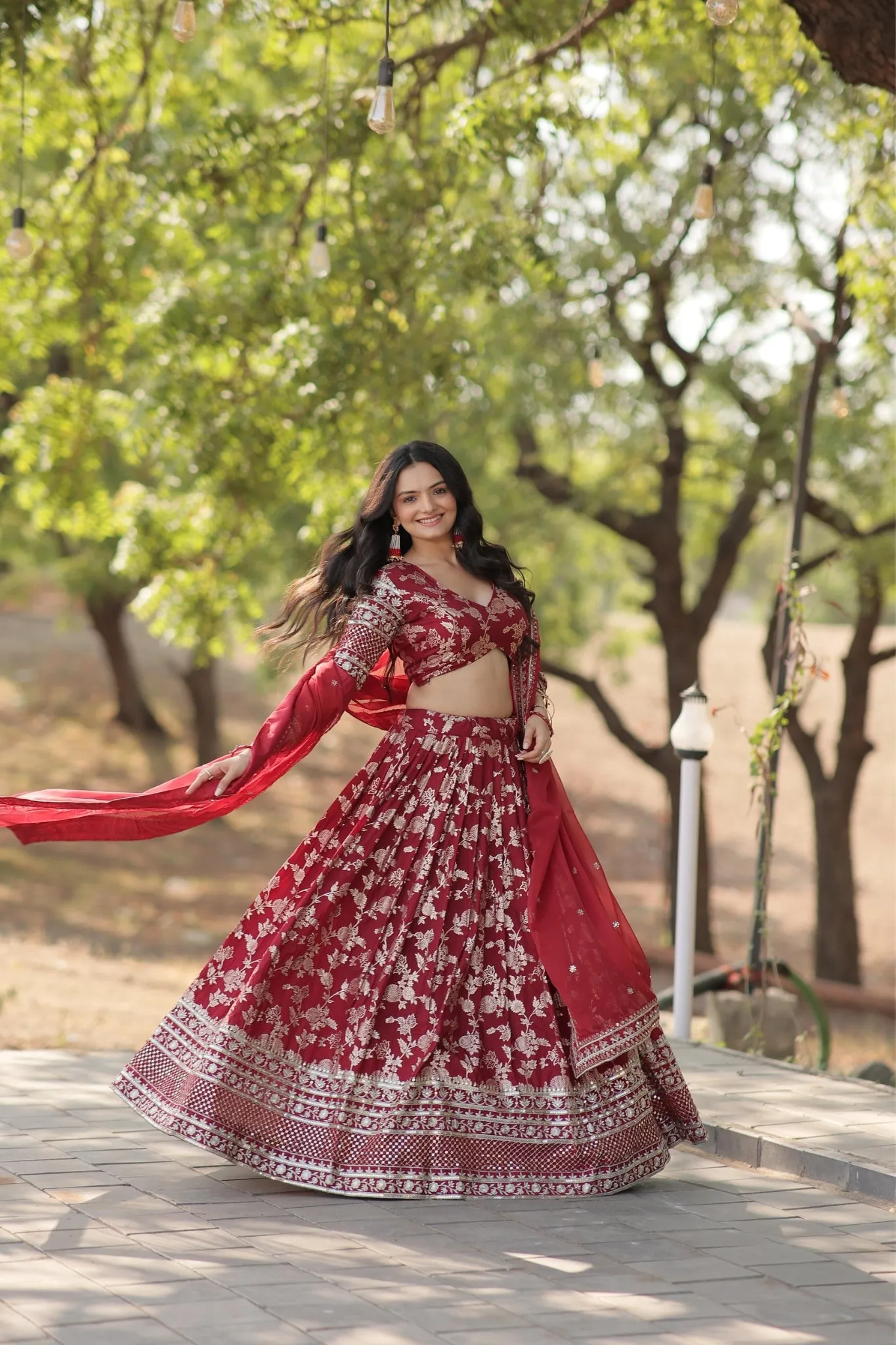 Elevate Your Style with a Designer Jacquard Lehenga Choli