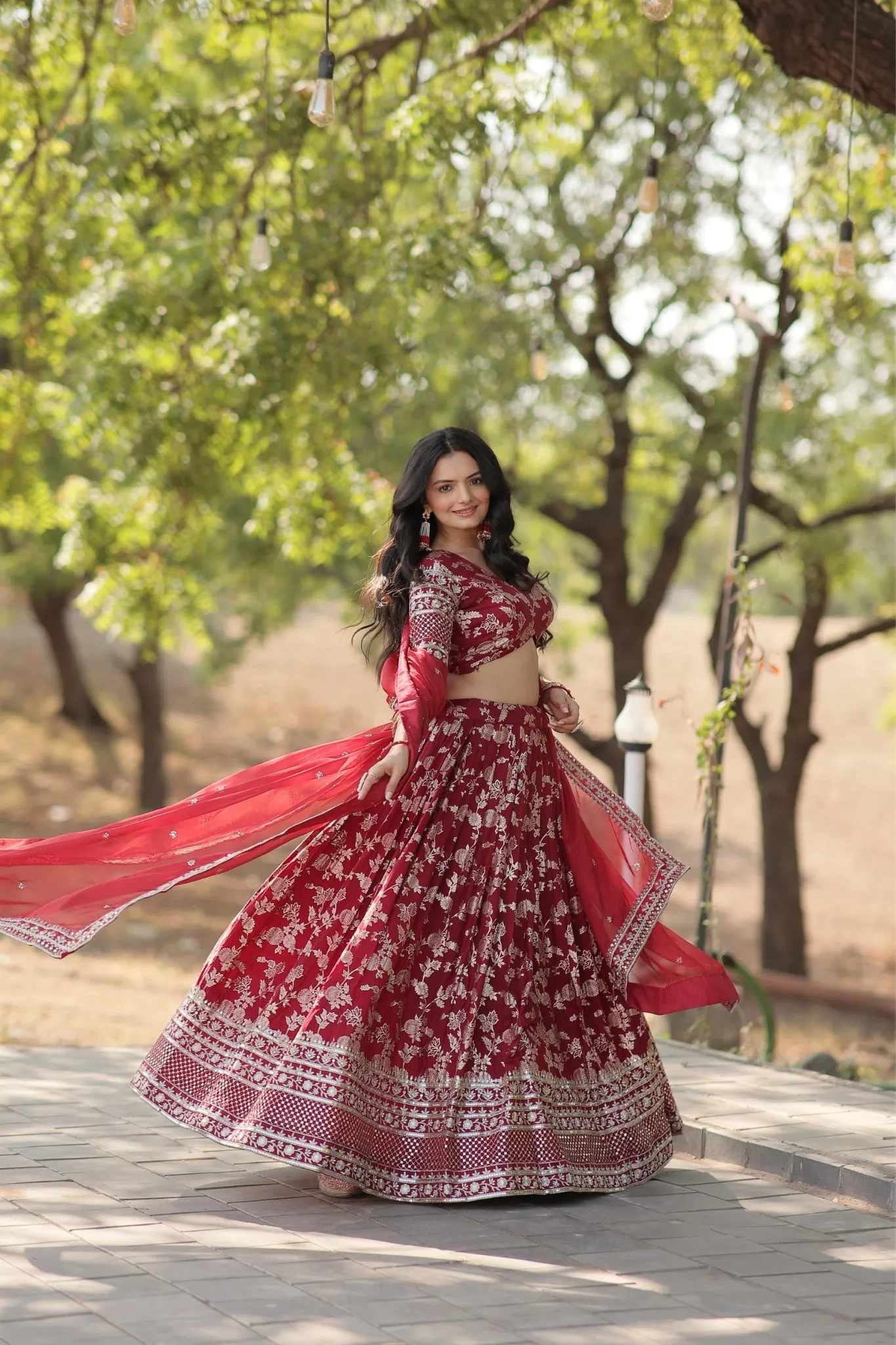 Elevate Your Style with a Designer Jacquard Lehenga Choli